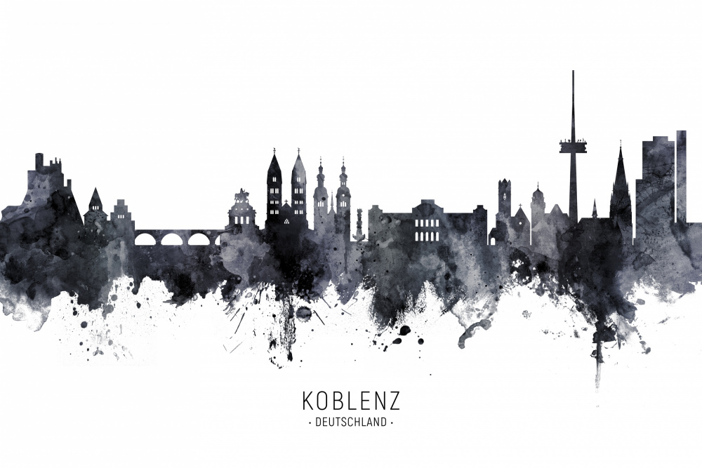 Koblenz Germany Skyline von Michael Tompsett