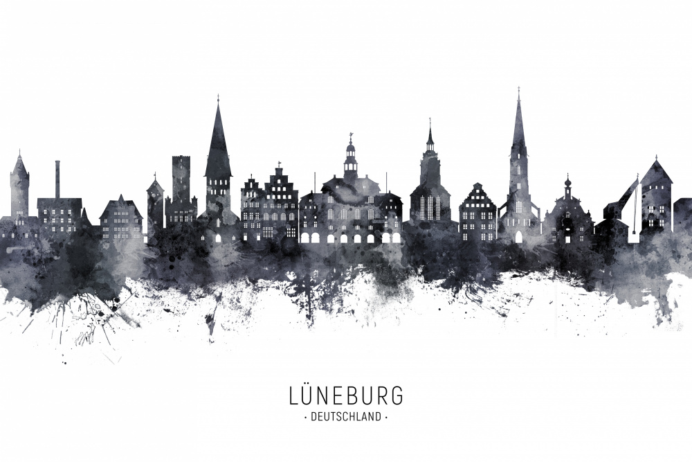 Lüneburg Germany Skyline von Michael Tompsett