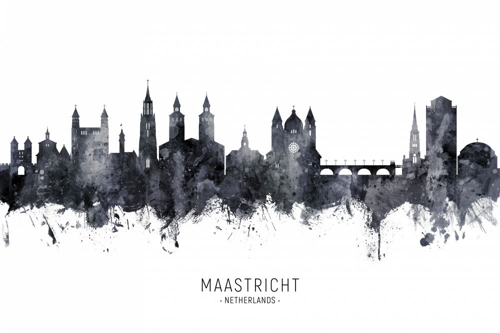 Maastricht The Netherlands Skyline von Michael Tompsett