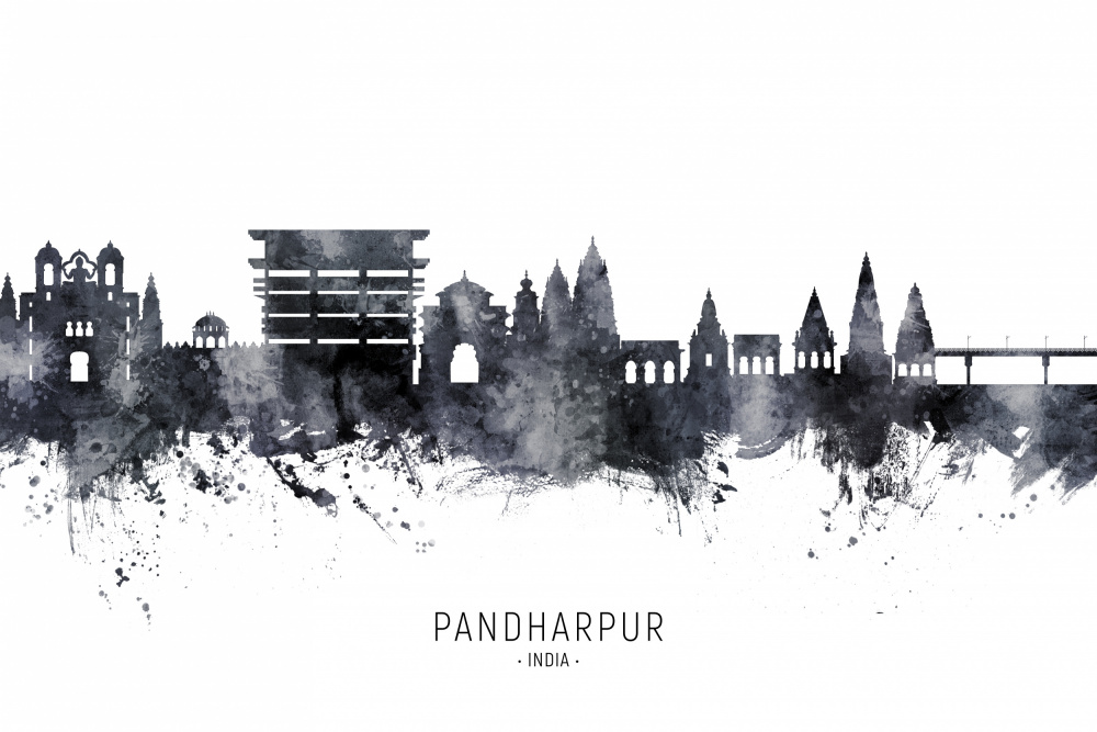 Pandharpur Skyline India von Michael Tompsett