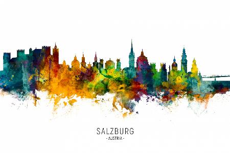 Salzburg Austria Skyline