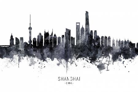 Shanghai China Skyline