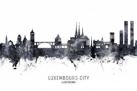 Luxembourg City Skyline