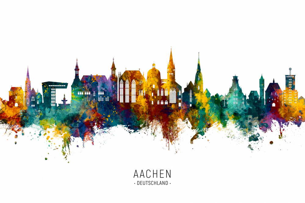 Aachen Germany Skyline von Michael Tompsett