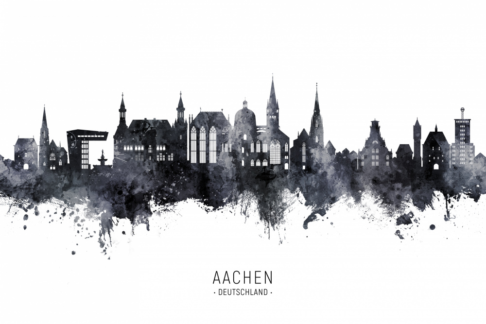 Aachen Germany Skyline von Michael Tompsett