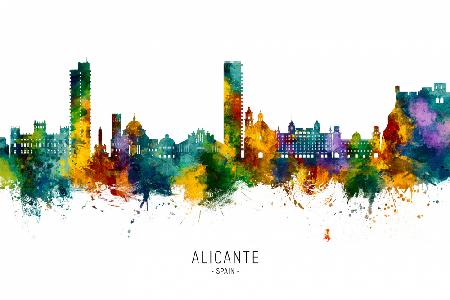 Alicante Spain Skyline