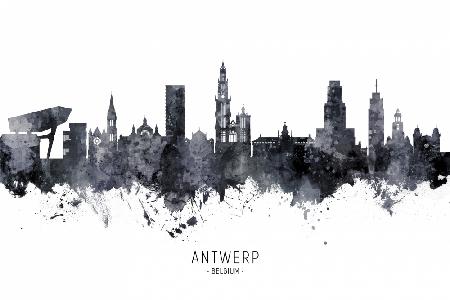 Antwerp Belgium Skyline