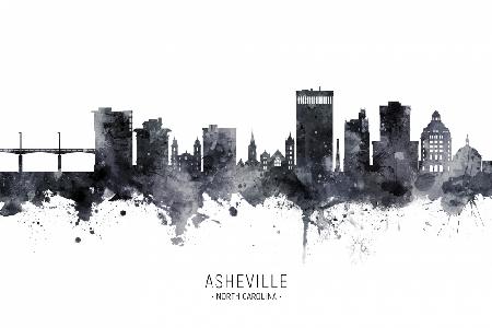 Asheville North Carolina Skyline