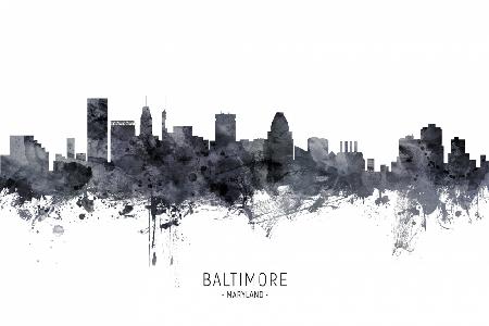 Baltimore Maryland Skyline