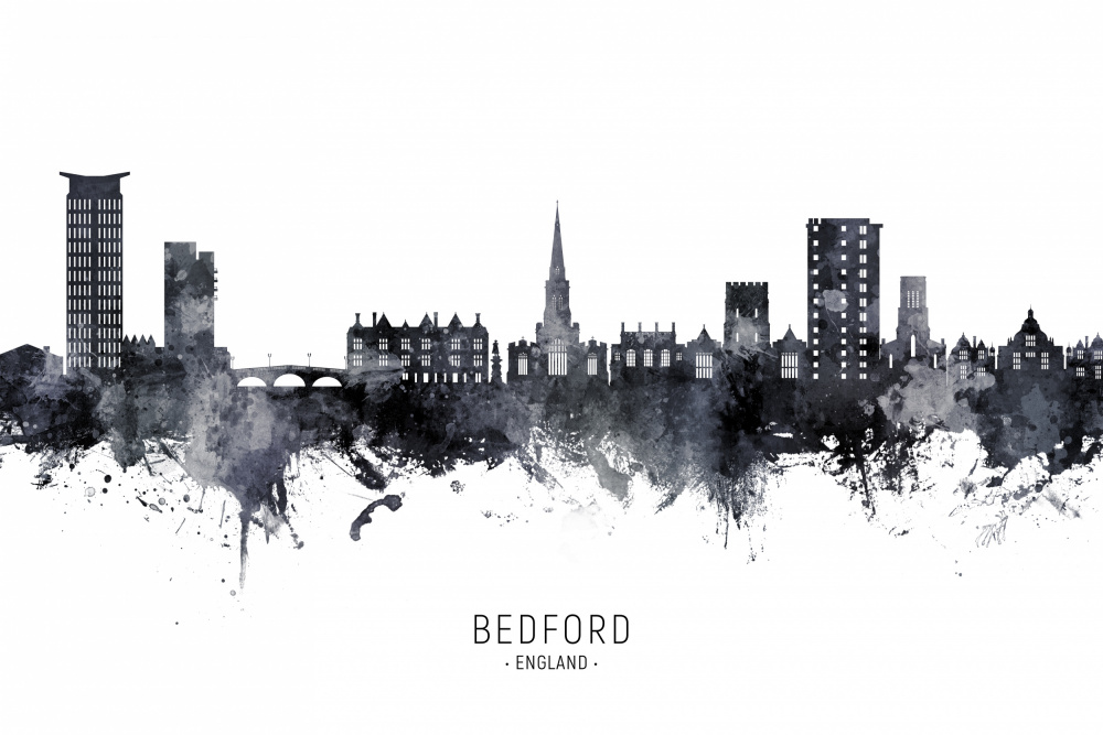 Bedford England Skyline von Michael Tompsett