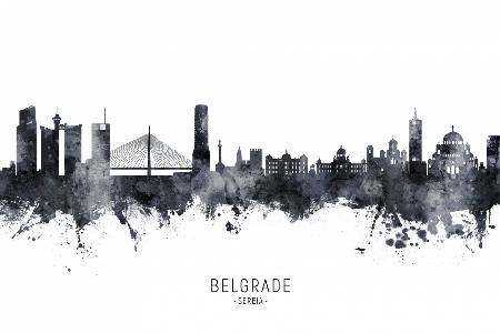 Belgrade Serbia Skyline