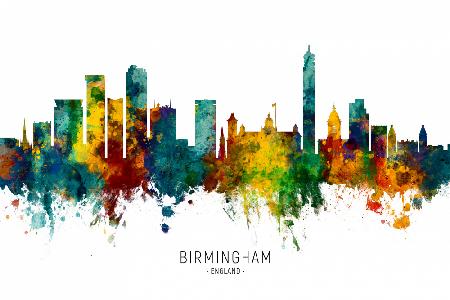 Birmingham England Skyline