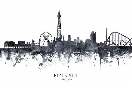 Blackpool England Skyline