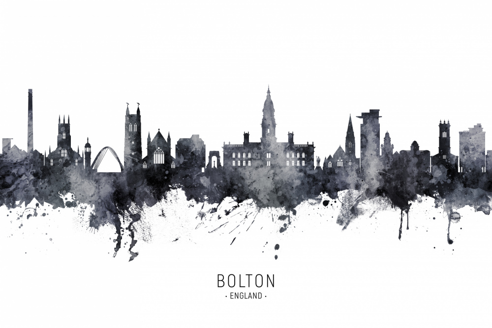 Bolton England Skyline von Michael Tompsett