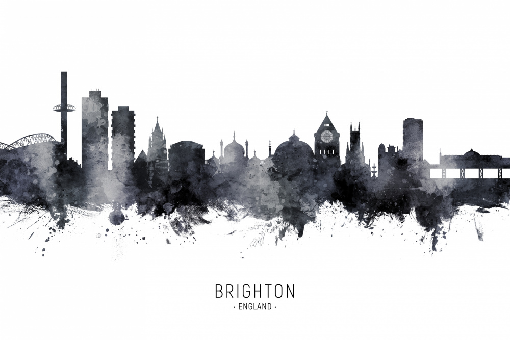 Brighton England Skyline von Michael Tompsett