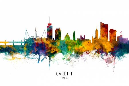 Cardiff Wales Skyline