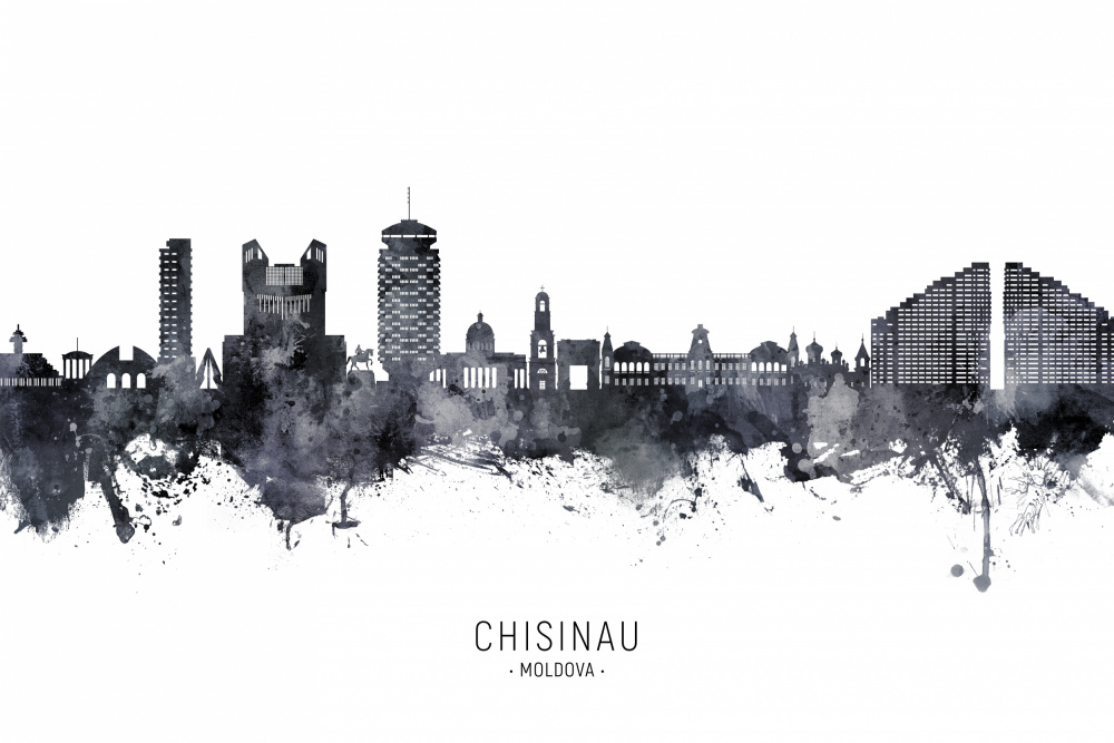 Chisinau Moldova Skyline von Michael Tompsett