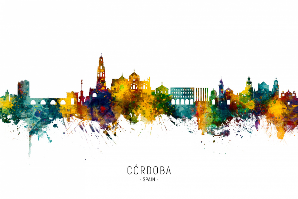 Córdoba Spain Skyline von Michael Tompsett