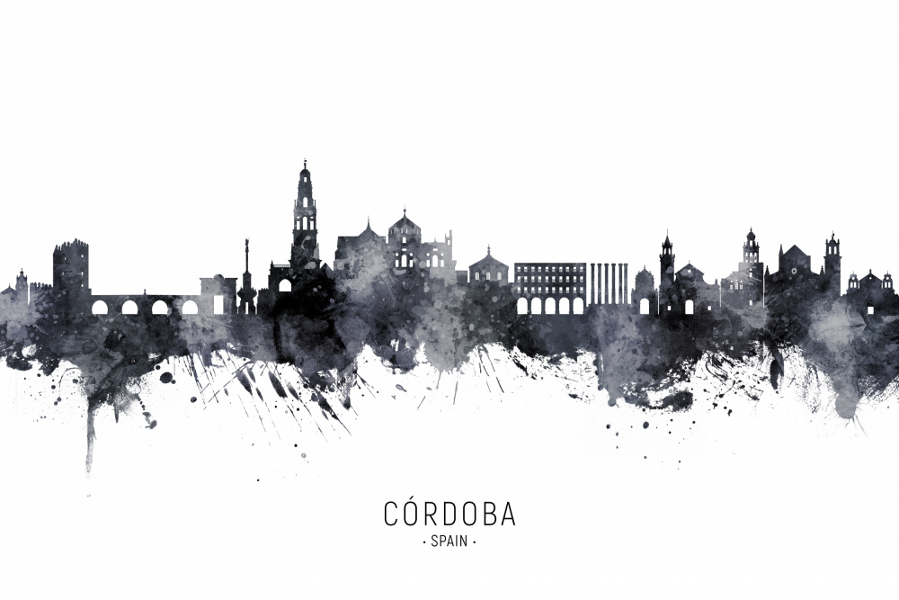 Córdoba Spain Skyline von Michael Tompsett