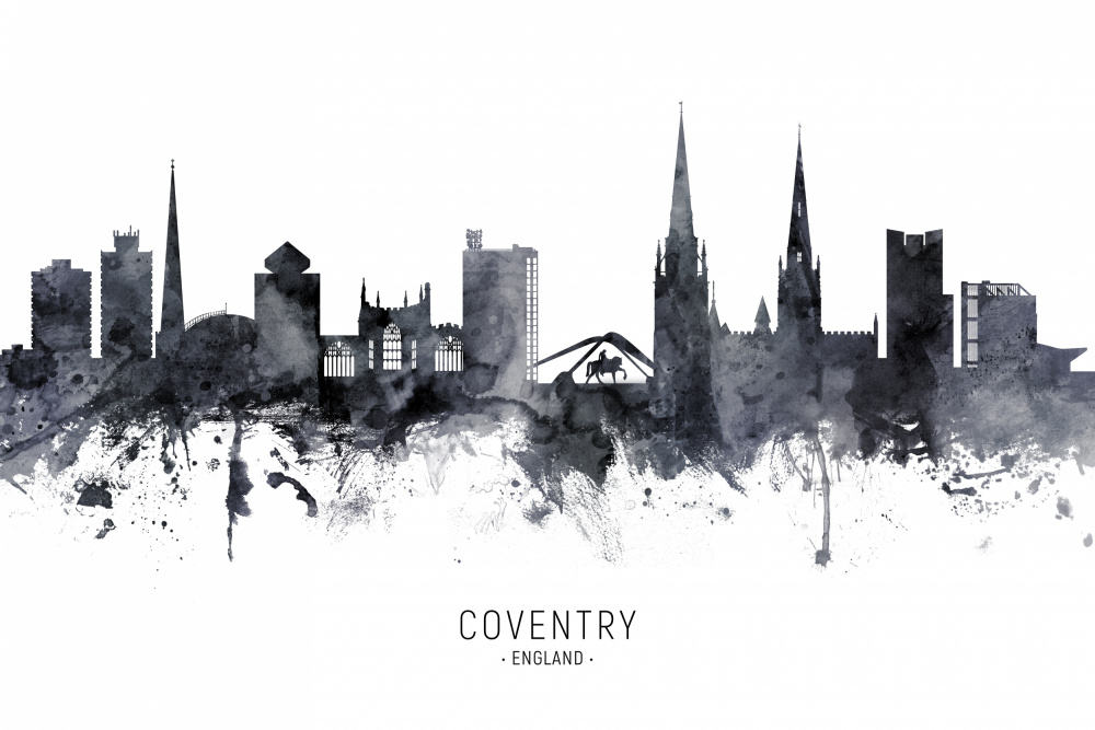 Coventry England Skyline von Michael Tompsett