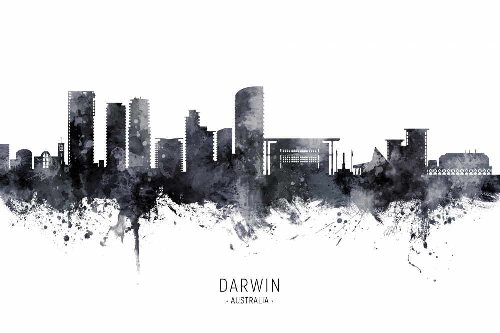 Darwin Australia Skyline von Michael Tompsett