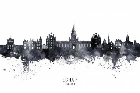 Egham England Skyline