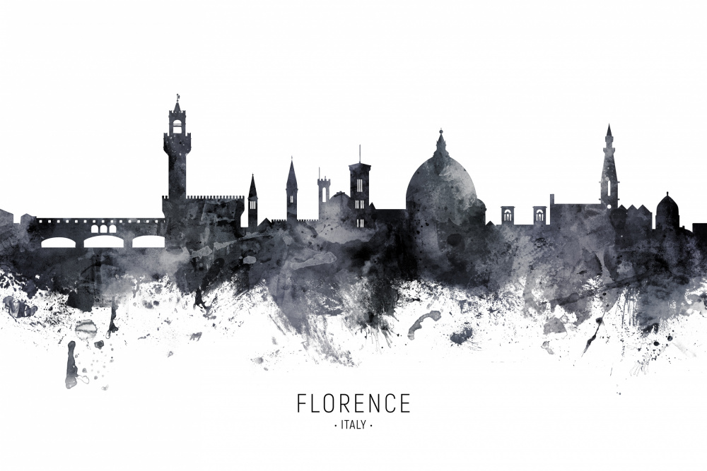 Florence Italy Skyline von Michael Tompsett