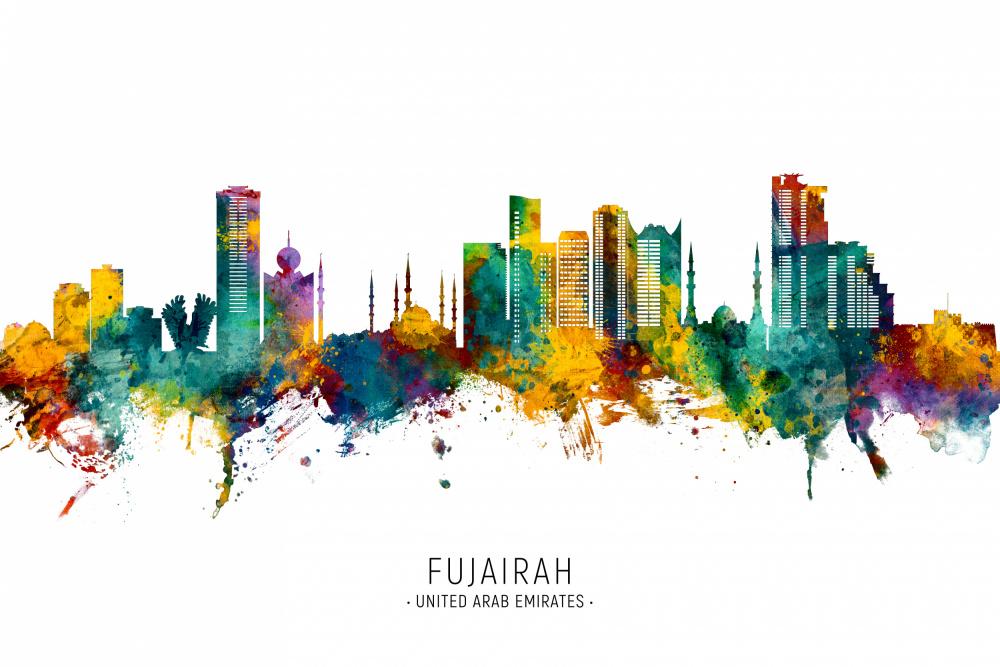 Fujairah Skyline von Michael Tompsett