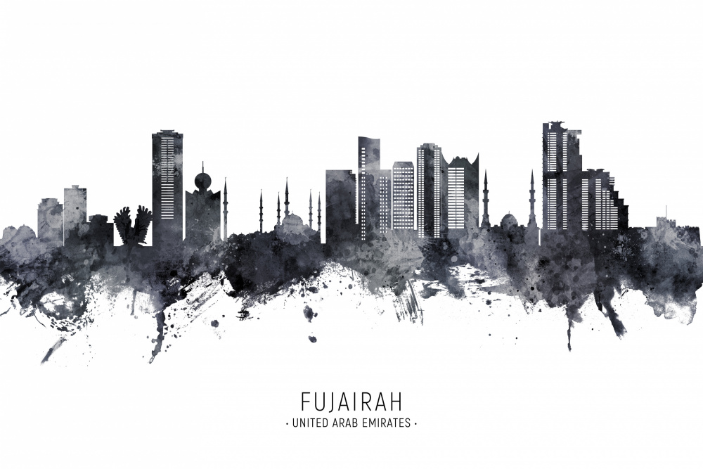 Fujairah Skyline von Michael Tompsett