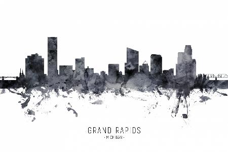 Grand Rapids Michigan Skyline