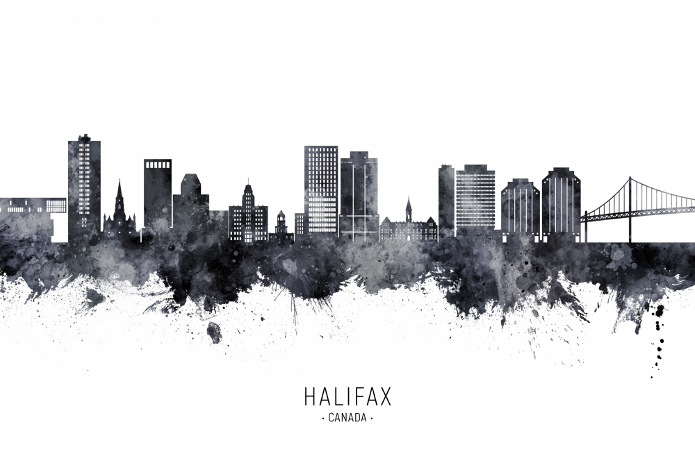 Halifax Canada Skyline von Michael Tompsett