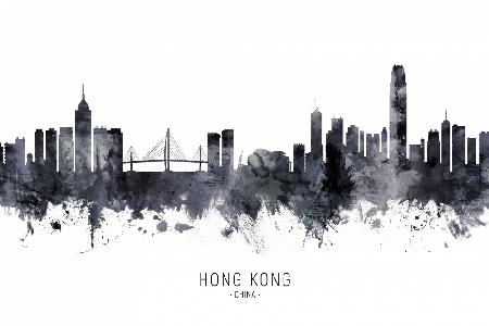 Hong Kong China Skyline