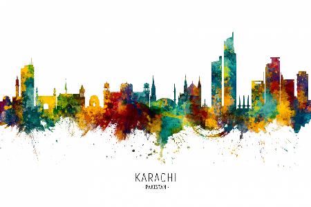 Karachi Pakistan Skyline