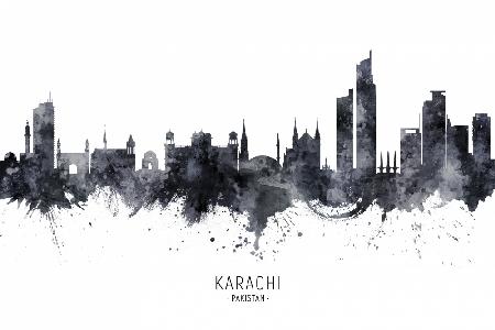 Karachi Pakistan Skyline