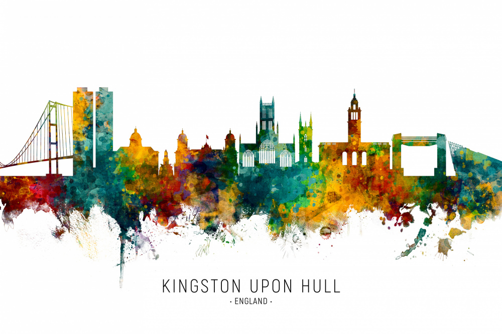 Kingston upon Hull England Skyline von Michael Tompsett