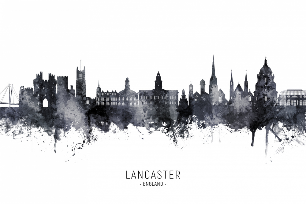 Lancaster England Skyline von Michael Tompsett