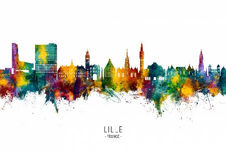 Lille France Skyline