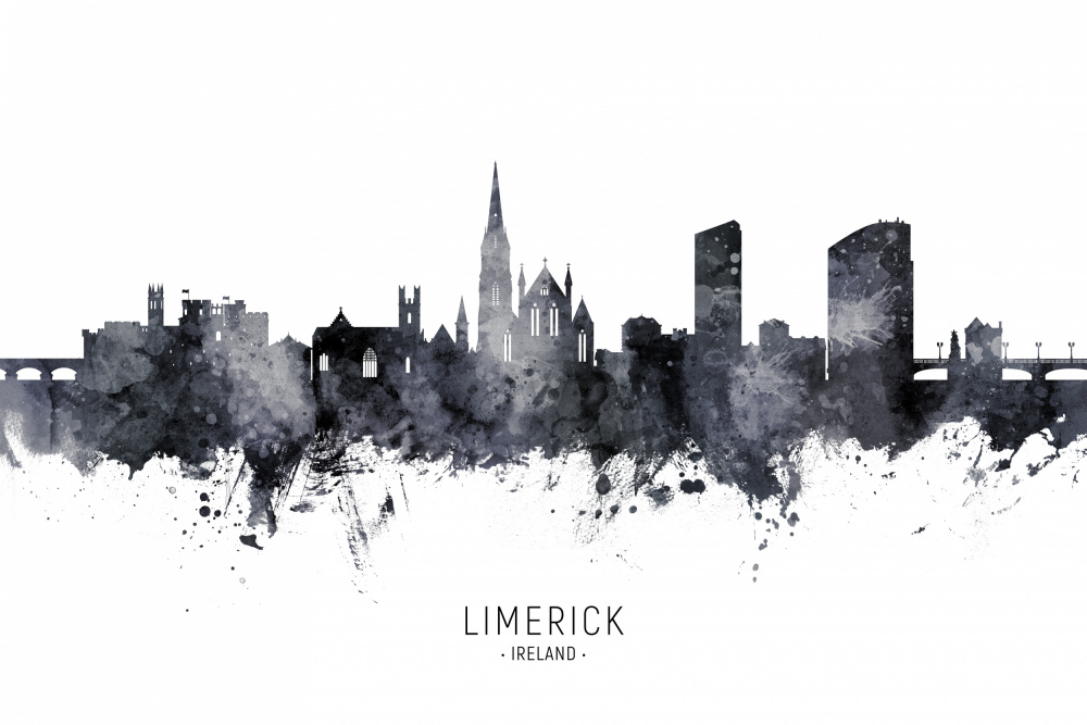 Limerick Ireland Skyline von Michael Tompsett