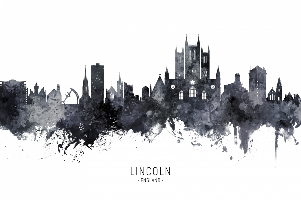 Lincoln England Skyline von Michael Tompsett