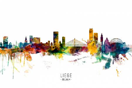 Liege Belgium Skyline