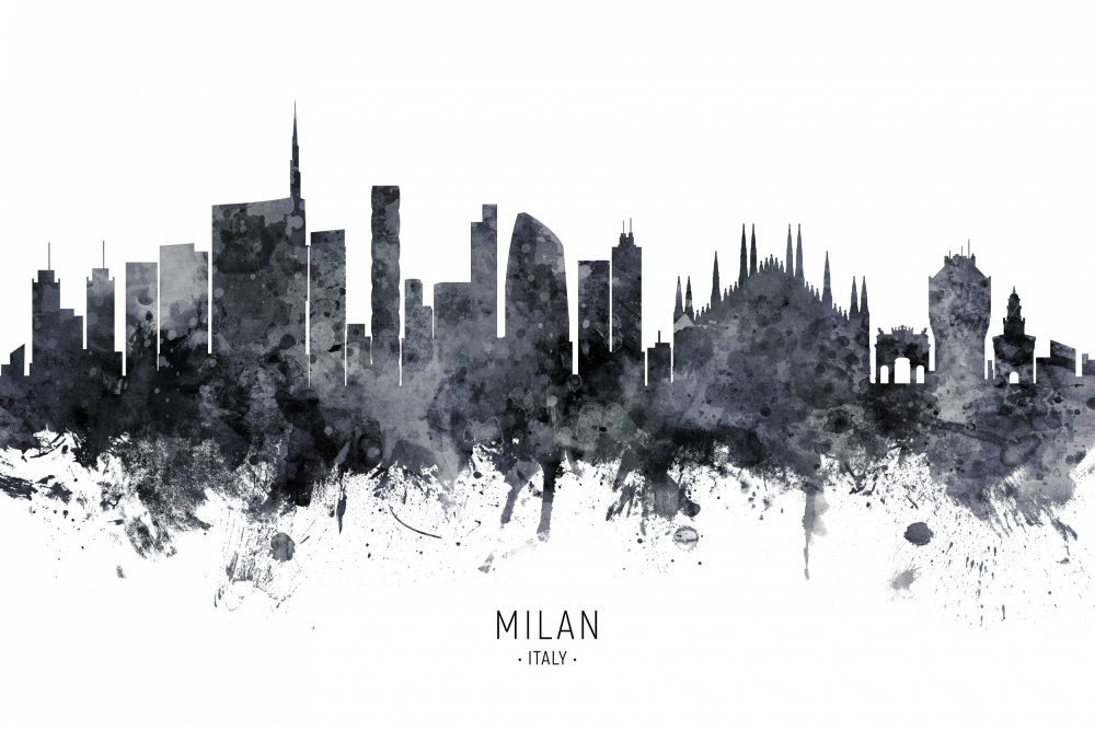 Milan Italy Skyline von Michael Tompsett