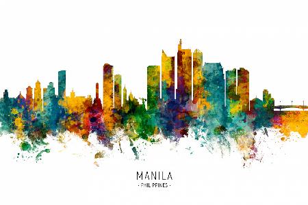 Manila Philippines Skyline