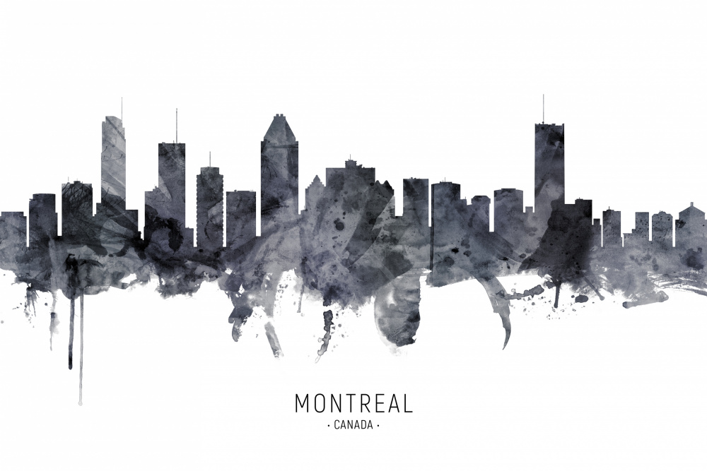 Montreal Canada Skyline von Michael Tompsett