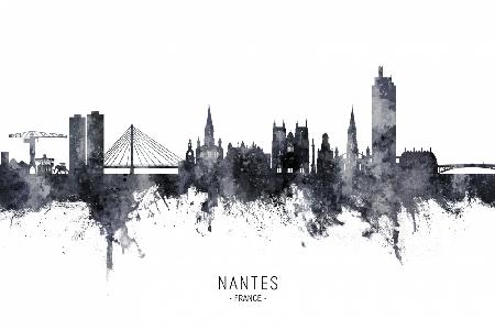 Nantes France Skyline