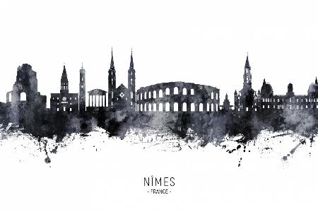 Nîmes France Skyline