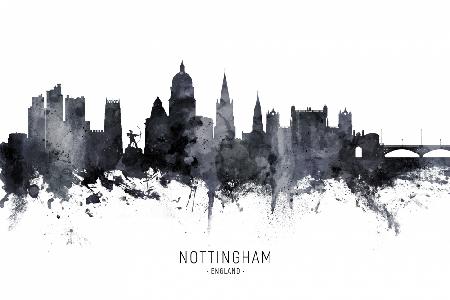 Nottingham England Skyline