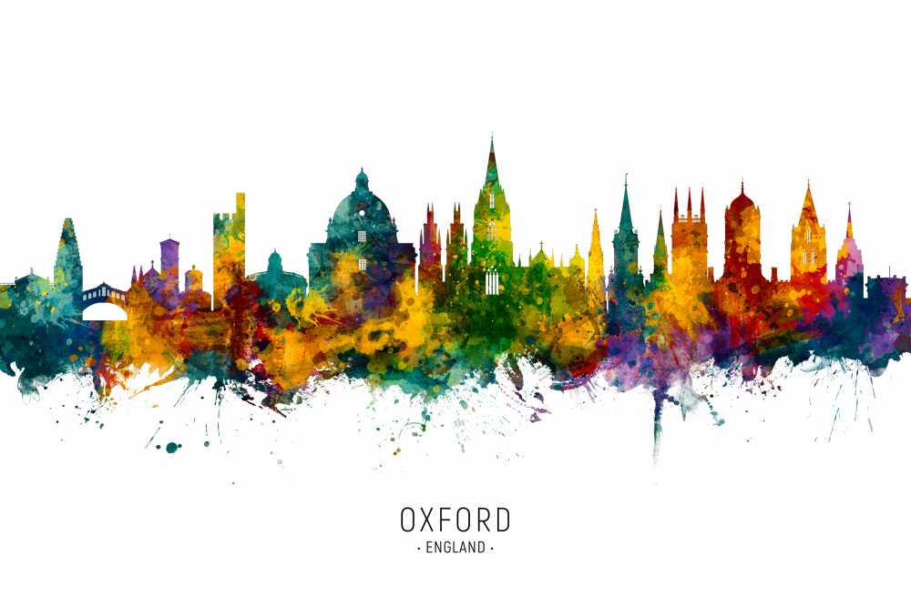 Oxford England Skyline von Michael Tompsett