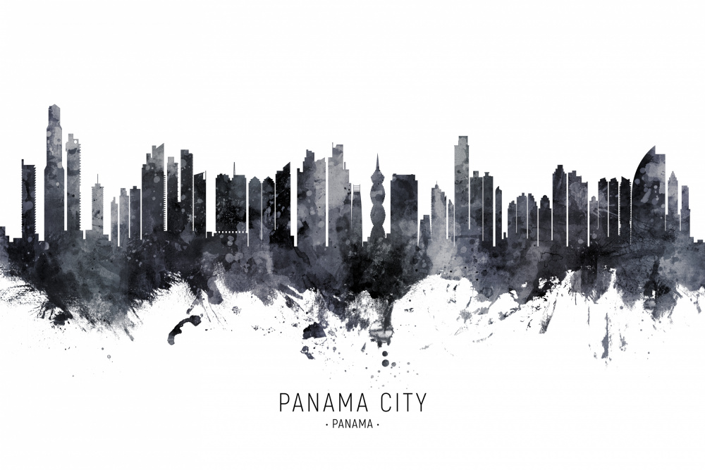 Panama City Skyline von Michael Tompsett