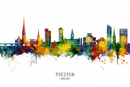 Preston England Skyline