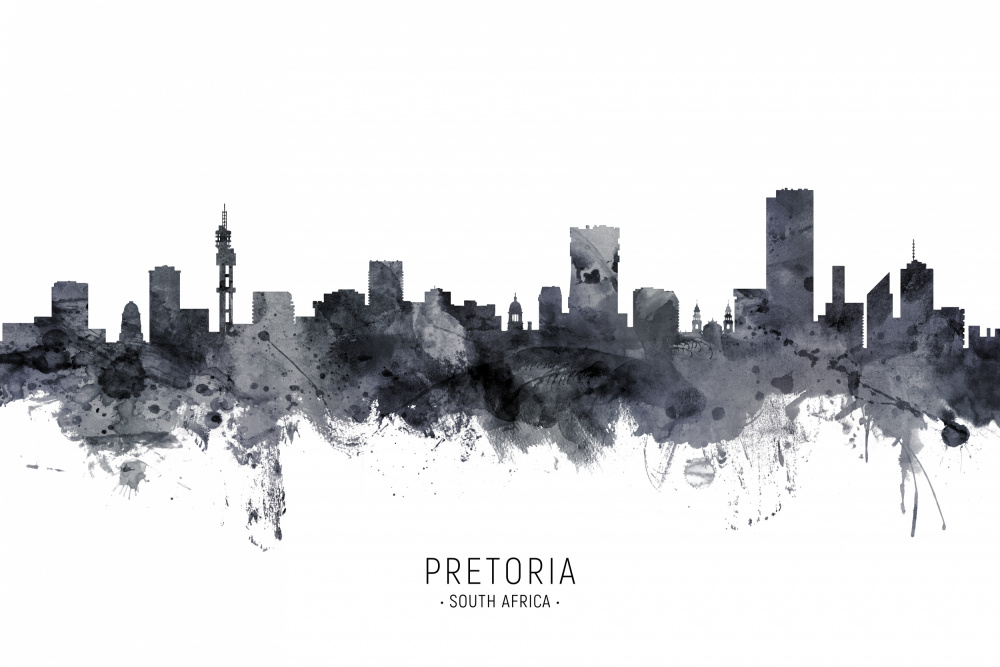 Pretoria South Africa Skyline von Michael Tompsett